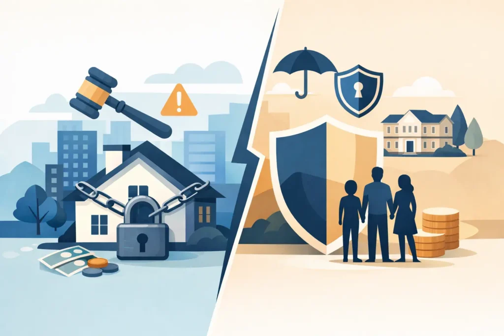 Embargo inmobiliario y protección patrimonial