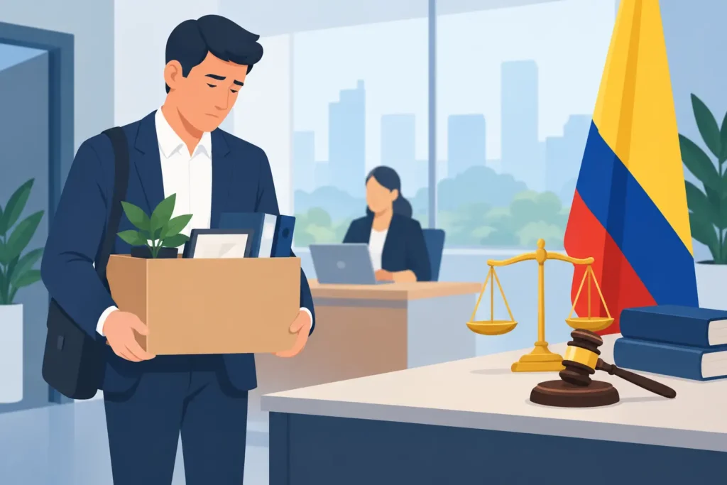 Derechos del trabajador despedido en Colombia