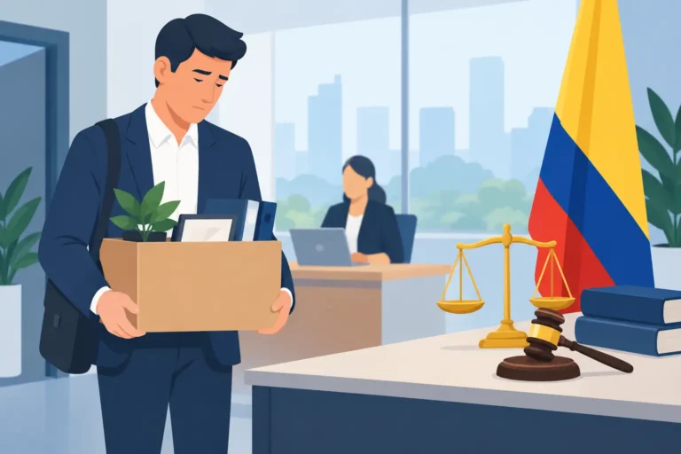 Derechos del trabajador despedido en Colombia