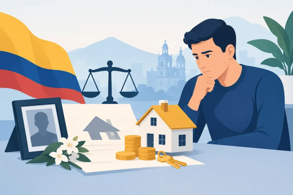 Deudas hereditarias Colombia y el riesgo del heredero