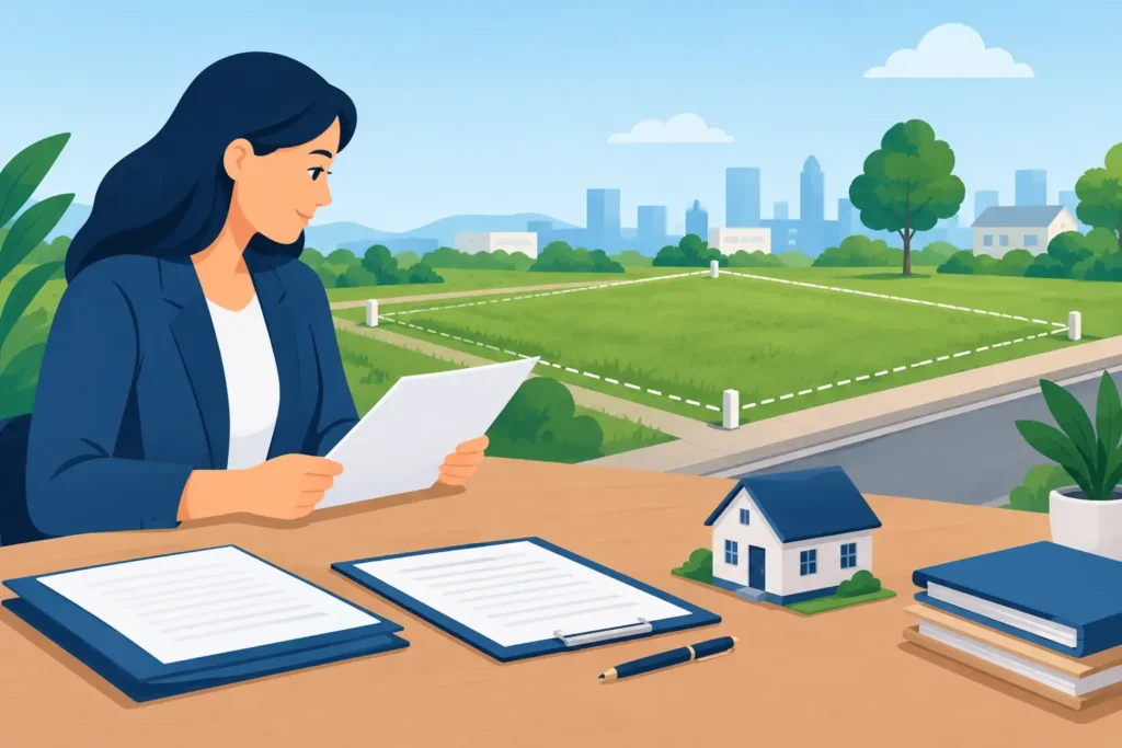 Documentos para comprar un lote urbano seguro